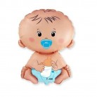 Foliový balonek kluk 61 cm - Nebalený