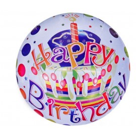 Nafukovací balónek velký Happy Birthday č.2