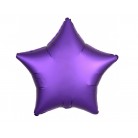 Foliový balonek hvězda fialová