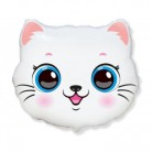 Foliový balónek kočička 51x55 cm