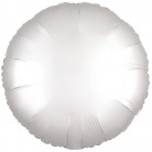 Foliový balonek kruh bílý
