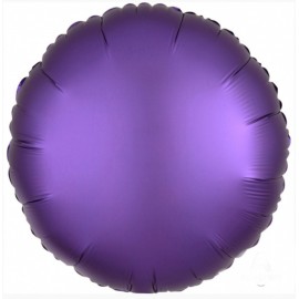 Foliový balonek kruh fialový