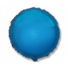 Foliový balonek kruh modrý