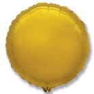 Foliový balonek kruh zlatý