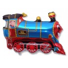 Foliový balónek červená mašinka