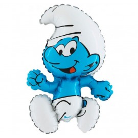 Mini foliový balónek šmoula