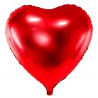 Foliový balonek srdce červené