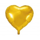 Foliový balonek srdce zlaté