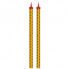Dortové fontány zlaté, 25cm 2ks
