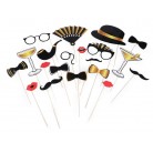 Párty rekvizity do fotokoutku sada 12