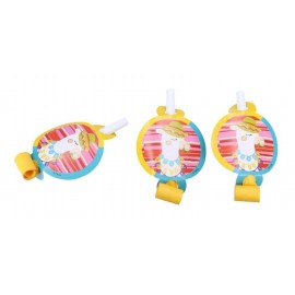 Párty frkačky s terčíkem lama - 6ks