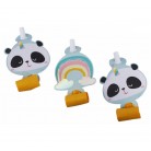 Párty frkačky s terčíkem Panda 6ks