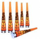 Trumpeta párty Halloween 6 ks