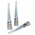 Párty trumpetky Panda 6ks