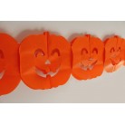 Halloweenská girlanda dýně