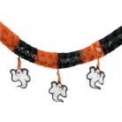 Gerlandina papírová HALLOWEEN - Duch, 3m