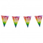 Fóliová girlanda '10' (6 m)