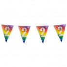 Fóliová girlanda '2' (6 m)