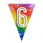 Fóliová girlanda '6' (6 m)