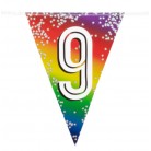 Fóliová girlanda '9' (6 m)