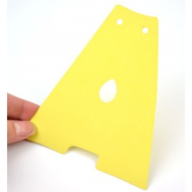 Papírová girlanda Hodně štěstí perleťová mátová