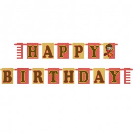 Narozeninový nápis Harry Potter Fun - Happy Birthday 180 cm