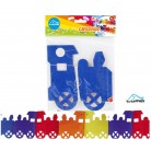 Girlanda 4 m mašinky