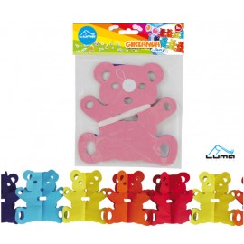 Girlanda 4 m medvědi