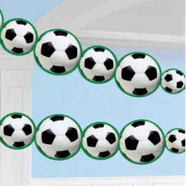 Fotbal girlanda 243 cm x 14 cm