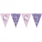 Vlajková girlanda Unicorn
