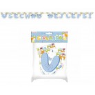 Girlanda papírová VŠECHNO NEJLEPŠÍ chlapecká