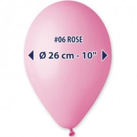 Růžový balonek