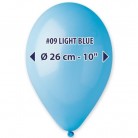 Světle modrý balonek