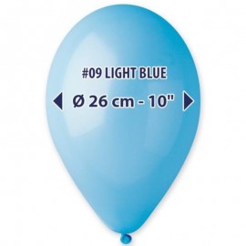 Světle modrý balonek