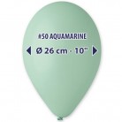 Světle tyrkysový balonek