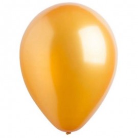 Metalický zlatý balonek