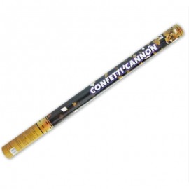 Vystřelovací konfety zlaté 80cm