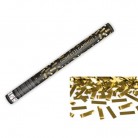 Vystřelovací konfety zlaté 60cm