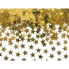 Konfety metalické hvězda zlatá, 30 g