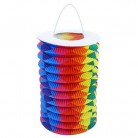 Lampion duhový válec 15 cm