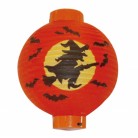 Lampion kulatý 20 cm Halloween na baterie
