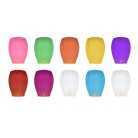 Lampion štěstí, barevný 33x48x86 cm