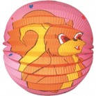 Lampion kulatý veverka