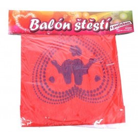 Balón štěstí s potiskem 30x75cm