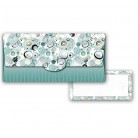 Obálka na peníze tyrkysová 55-042