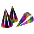 Párty kloboučky Duha 6ks