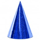 Holografická čepička modrá