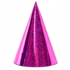 Holografická čepička růžová