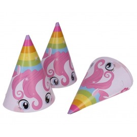 Párty kloboučky Jednorožec 6ks