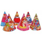Klobouček karnevalový 16cm, 6ks
